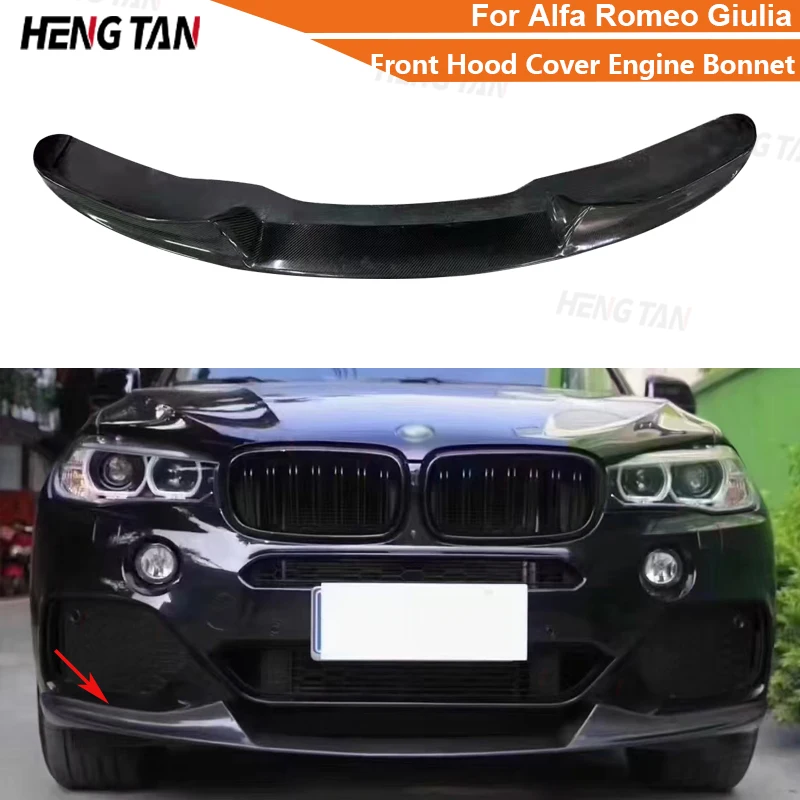 

Carbon fiber car front bumper lip diffuser spoiler parts, suitable for BMW X5 F15 M Sport 2014-2018 upgraded body kit