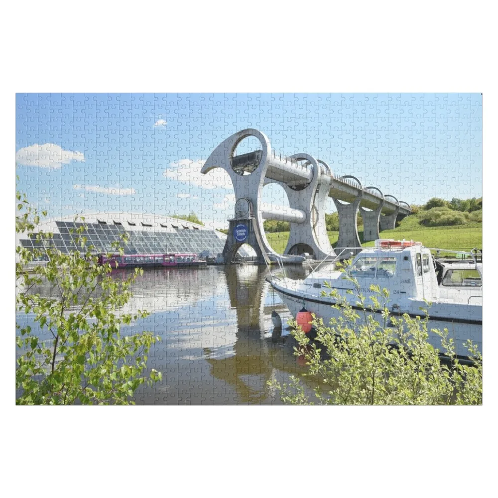

The Falkirk Wheel , Falkirk , Scotland Jigsaw Puzzle Customizeds For Kids Picture Puzzle