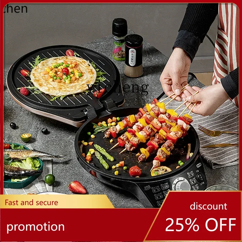 

HXL Electric Cake Pan Household Double Sided Heated Pancakes Pancake Pot Breakfast Machine