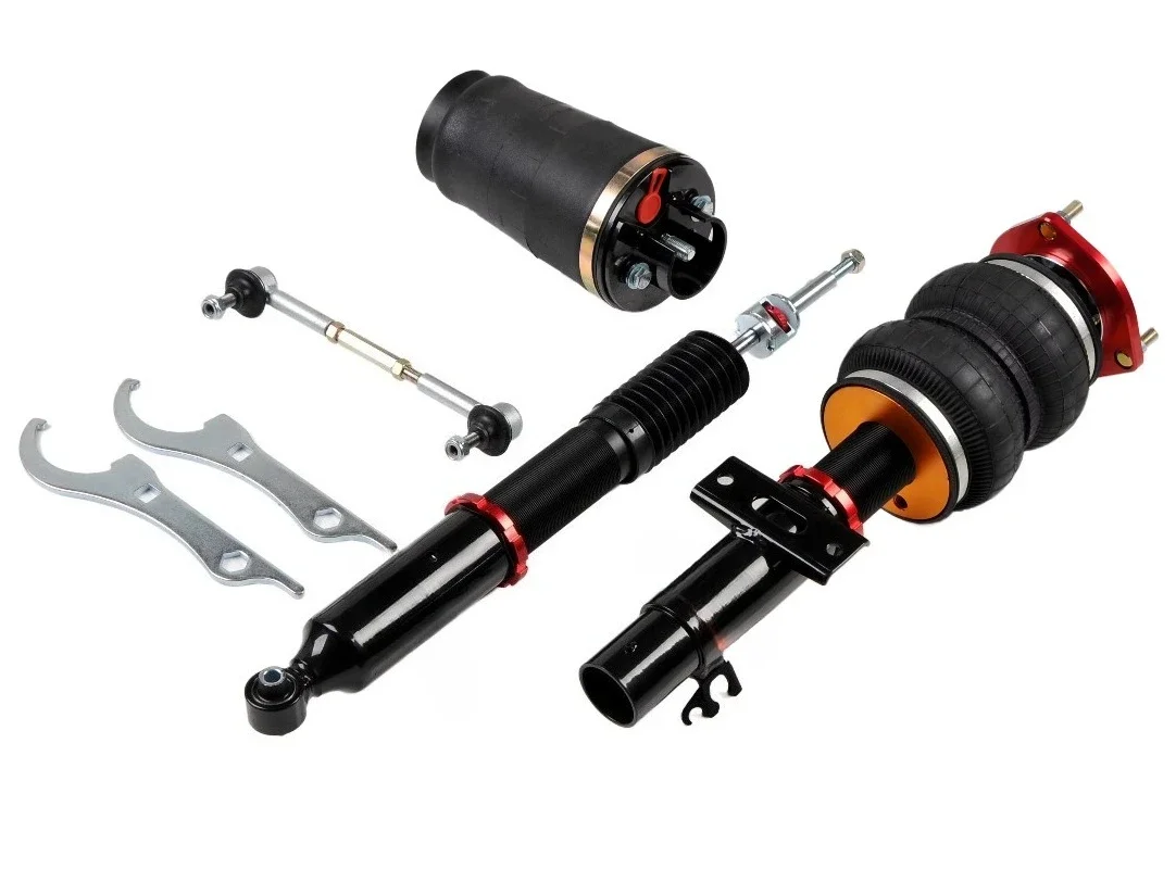 Adjustable Coilover Shock Absorber for  Polo 6R 9N/9N3/MK4 with 30 Steps Air Suspension