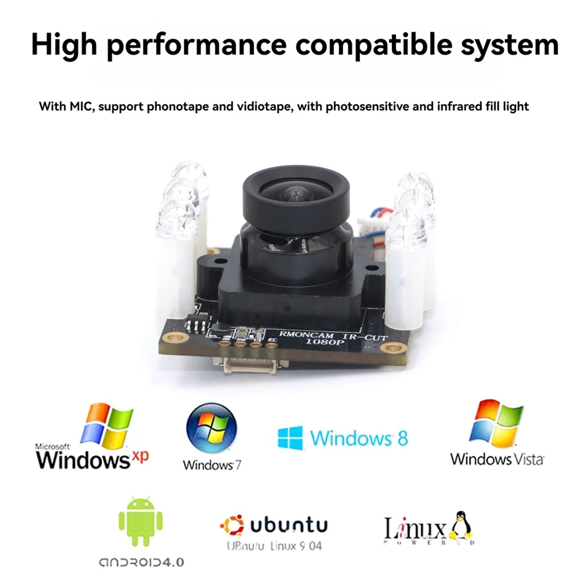 

AA38M 1080P H.264 OV2735 IRCUT Infrared Night Vision High Dynamic Camera Module 2MP USB Camera Module