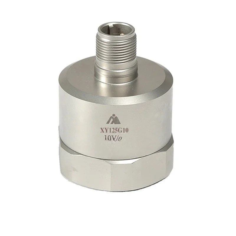 Piezoelectric vibration acceleration sensor IEPE uniaxial voltage detection module high sensitivity sensor