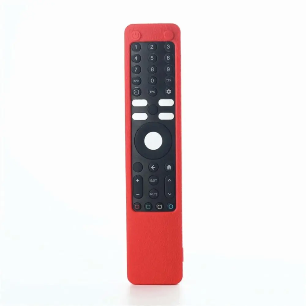 Anti-fall Remote Control Case with Lanyard Thickened Waterproof Case Dirt-resistant Silicone for Xiaomi XMRM-ML