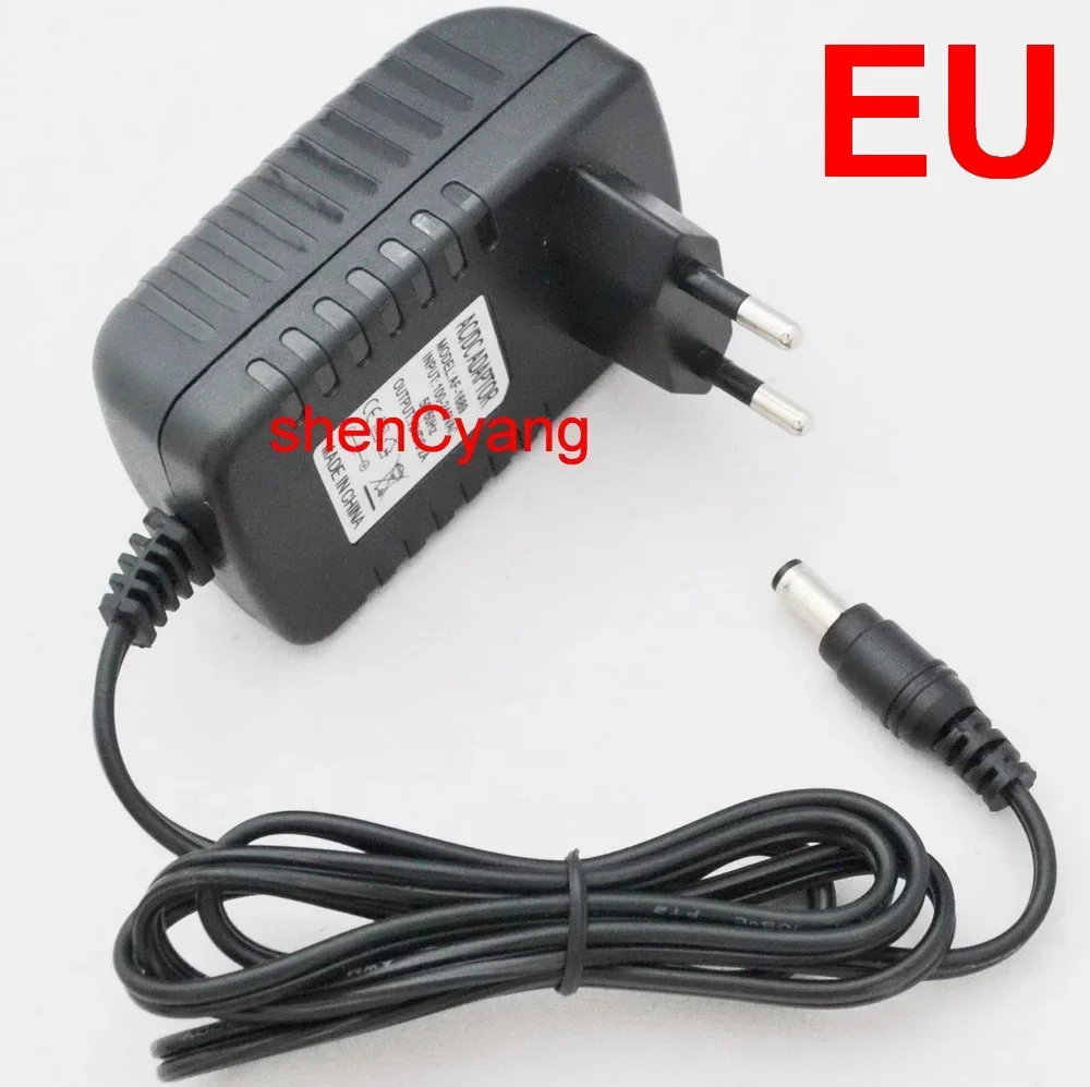 التيار المتناوب/تيار مستمر 5 فولت 6 فولت 7.5 فولت 8 فولت 9 فولت 10 فولت 12 فولت 13.5 فولت 14 فولت 1.5A 2A 2.5A 3A 2500mA 3000mA تحويل التيار الكهربائي قابس مهايئ 5.5 مللي متر x 2.1 مللي متر-2.5 مللي متر