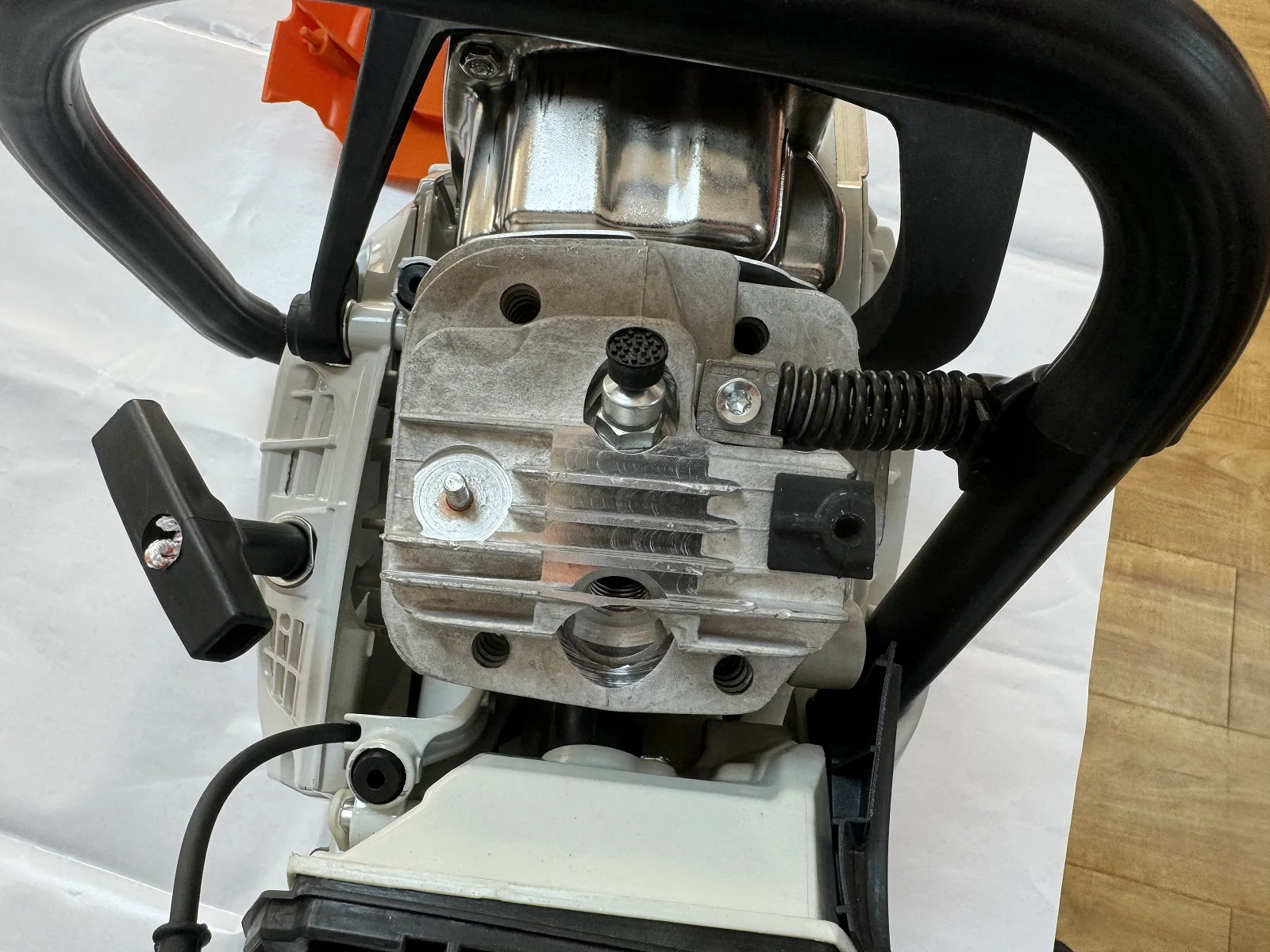 ماكينة المنشار الصناعية Ms651 مقاس 36 بوصة تعمل بالبنزين صنع في الصين 661 #4