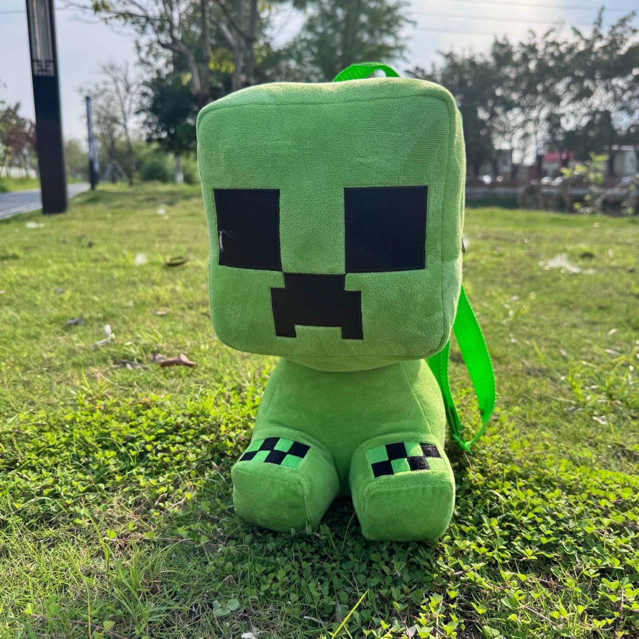 

25 см/35 см аниме 2025 новые игры персонажи фильмов Creeper плюшевая игрушка кукла рюкзак детские подарки на день рождения и Рождество