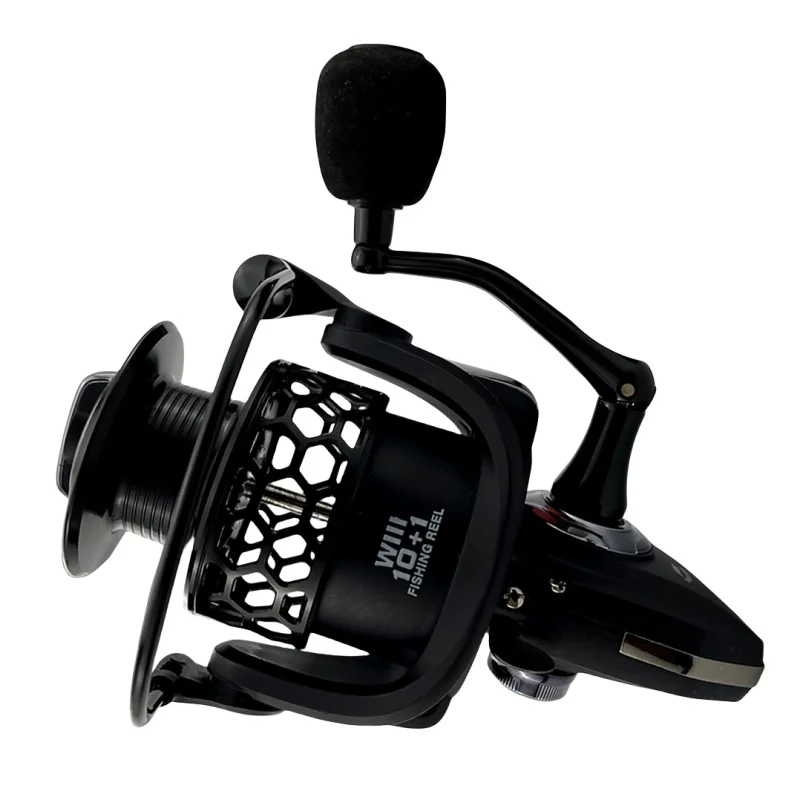 2024 Metal Spinning Bait Casting Reel Fish Line Wheel Designed for River Stream Ocean Beach Fishing