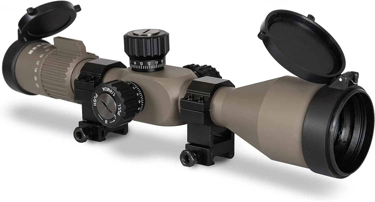 

Monstrum G3 3-18x50 First Focal Plane FFP Rifle Scope with Illuminated MOA Reticle and Parallax Adjustment