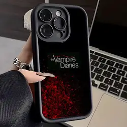 The Vampire Diaries Phone Case For IPhone 16 Pro Max 15 Pro 14 Plus 13 12 11 XR XS Max X 7 8 Plus Soft TPU Back Cover