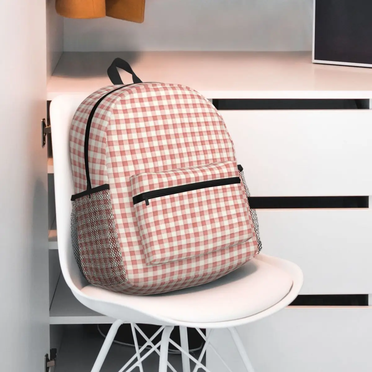 

Boho Modern Geometric Pattern Backpack Student BookBag Kids School Bag Computer Shoulder Bags for Boys Girls