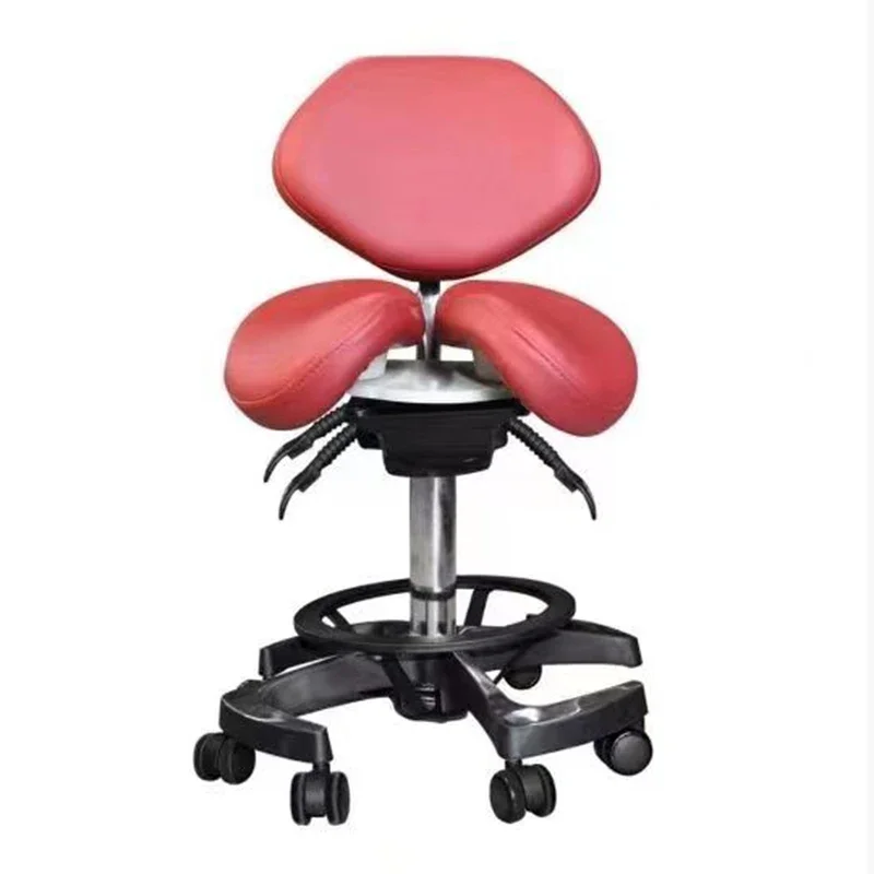 Saddle with adjustable armrests Dental Assistant Chair Dental Assistant Stool