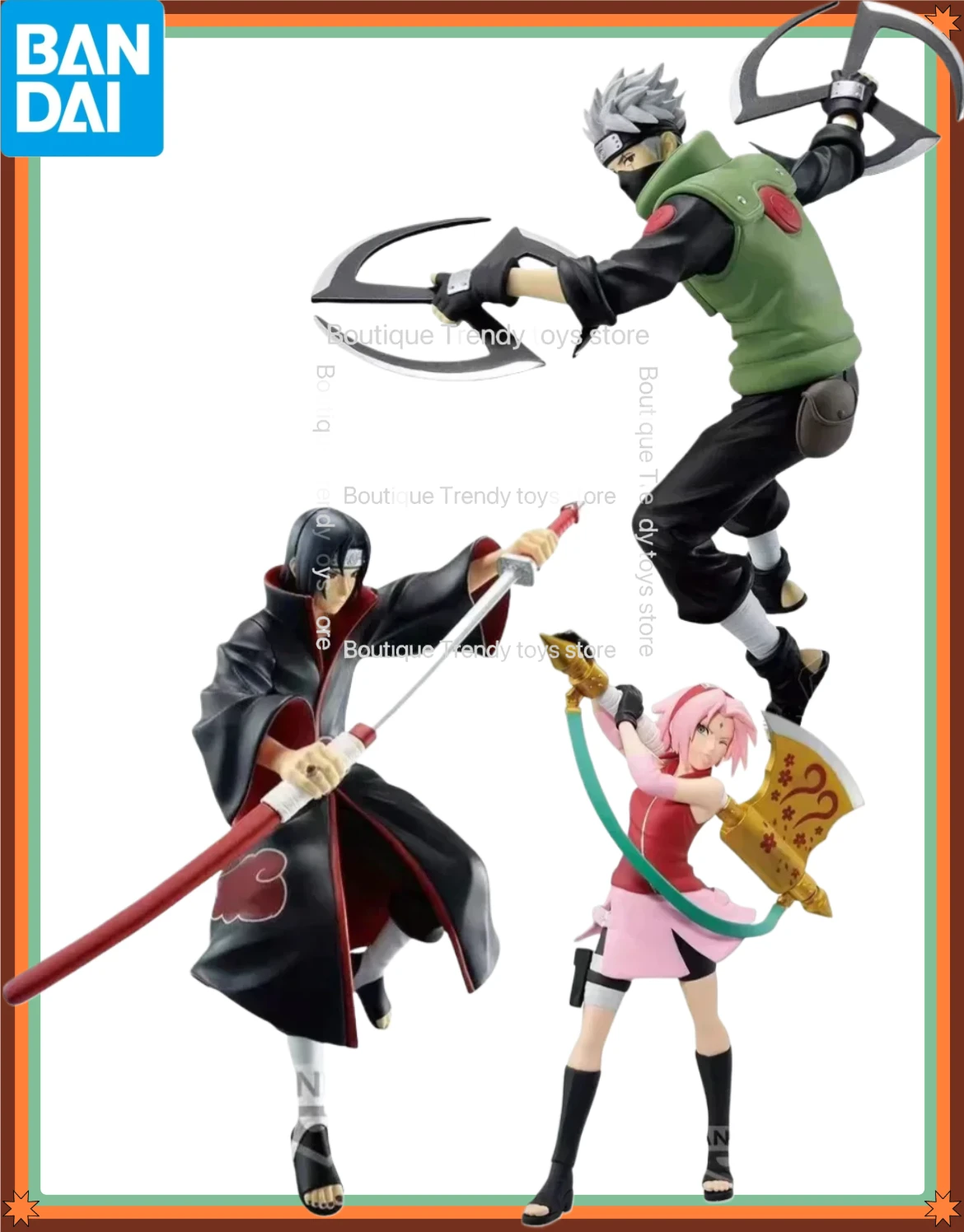 

Оригинальная фигурка Bandai Banpresto: Аниме Наруто - Харуно Сакура, Намикадзе Минато, Хатаке Какаши, Учиха Итачи (модель, игрушка)