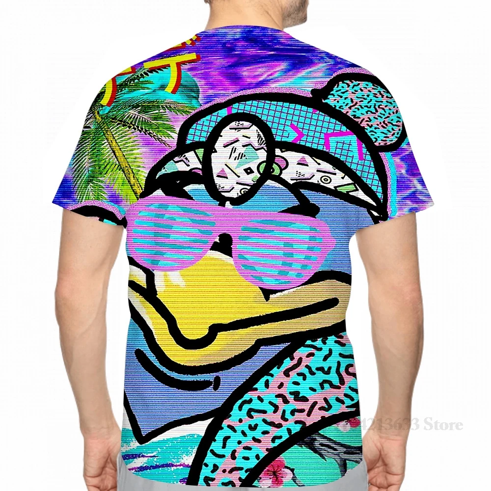 All over print King Dedede Vaporwave men T-Shirt women fashion girl t shirt boy tops tees Short Sleeve tshirts