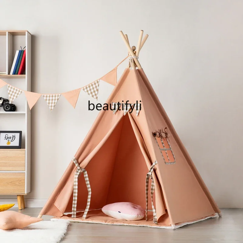 

Small Tent Home Indoor Play House Baby Toy House Secret Base Nordic Style Children's Tent