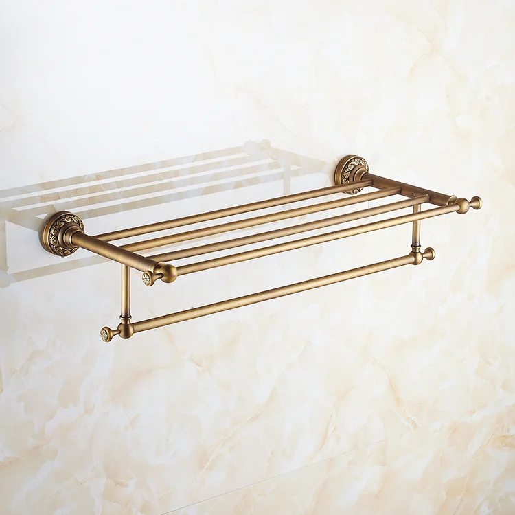 

China Supplier Antique Brass Wall Mounted Bathroom Accessories Set