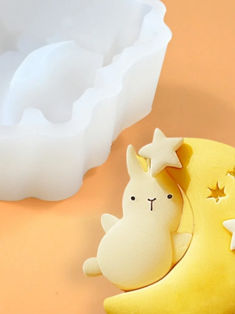 

Silicone Mooncake Mold Ice Cr Jelly Mousse Cake Flowing Heart Turnip Cake Mold Baking Tools for Home And Commercial Use