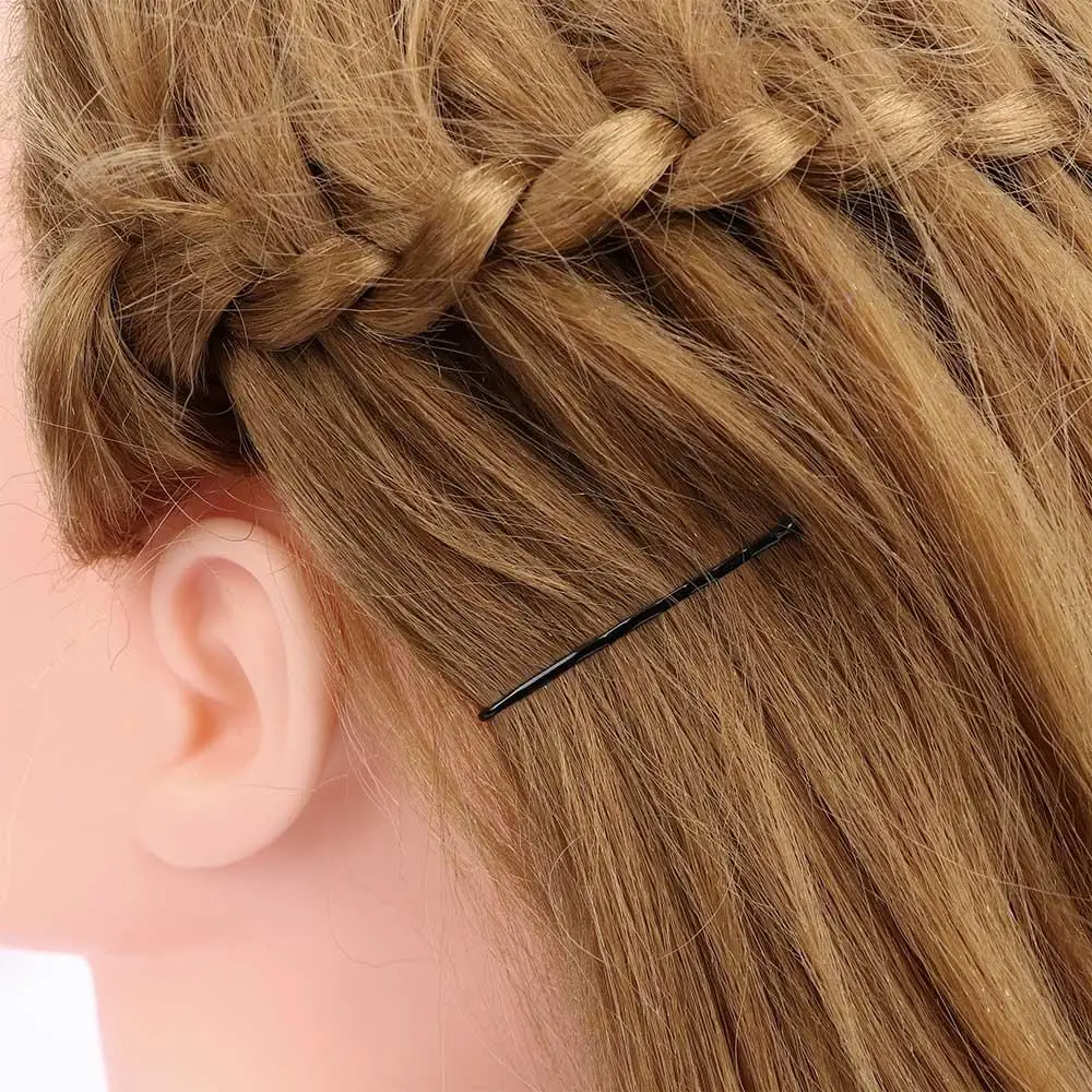 Schöne Retro-Haarspangen für Damen, Praktische Wellenförmige Unsichtbare Haarklammern, Schwarze Haarnadeln