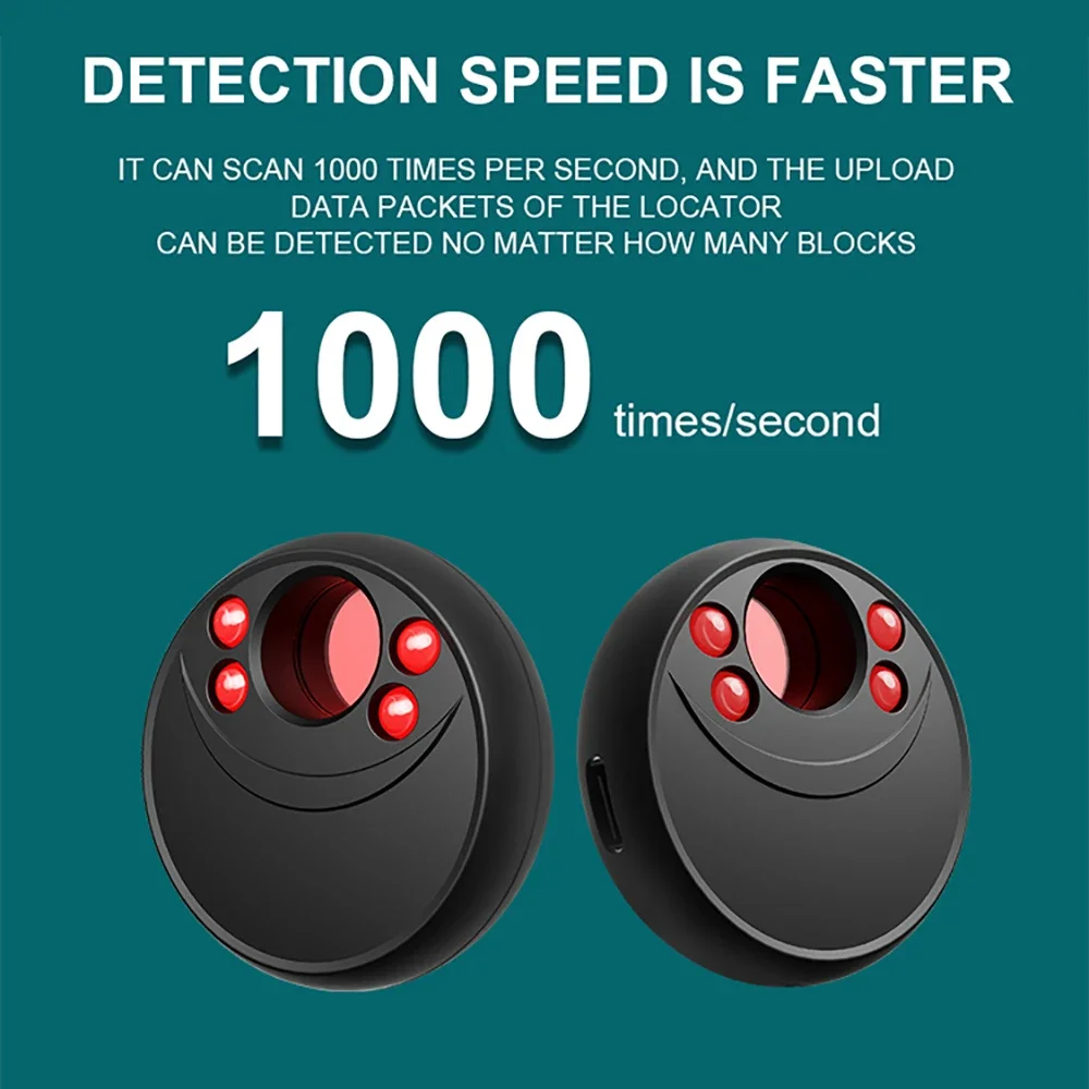 Ir Camera Detector Voor Verborgen Camera Draagbare Hotel Anti-Openhartige Pinhole Verborgen Lens Detecteren Gadget Anti-Glurende Camerazoeker