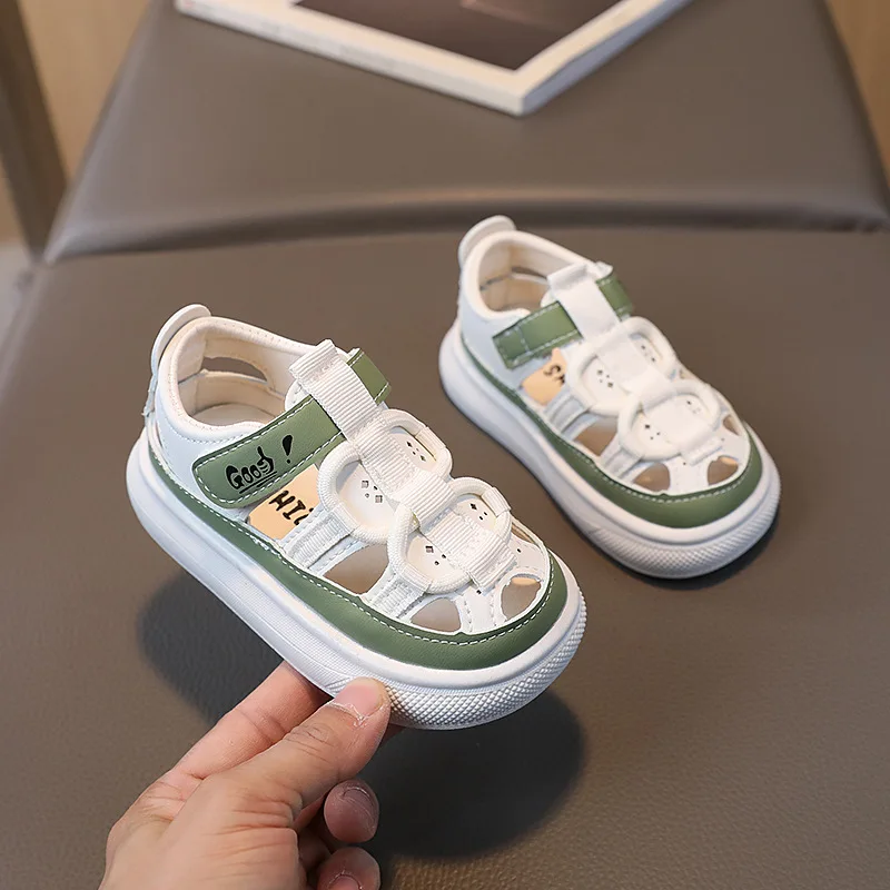 Kids Shoes Boys Sandals Summer New Hollow out Board Shoes 1-6 Years Old Children Fashion Casual Shoes
