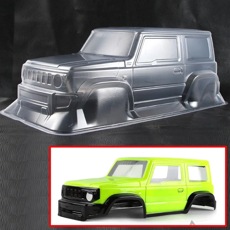 Genuinely Authorized JIMNY 324 Wheelbase Body Shell Jimny Transparent Body Shell for 1/10 RC Crawler Car Traxxas TRX4 DIY Parts