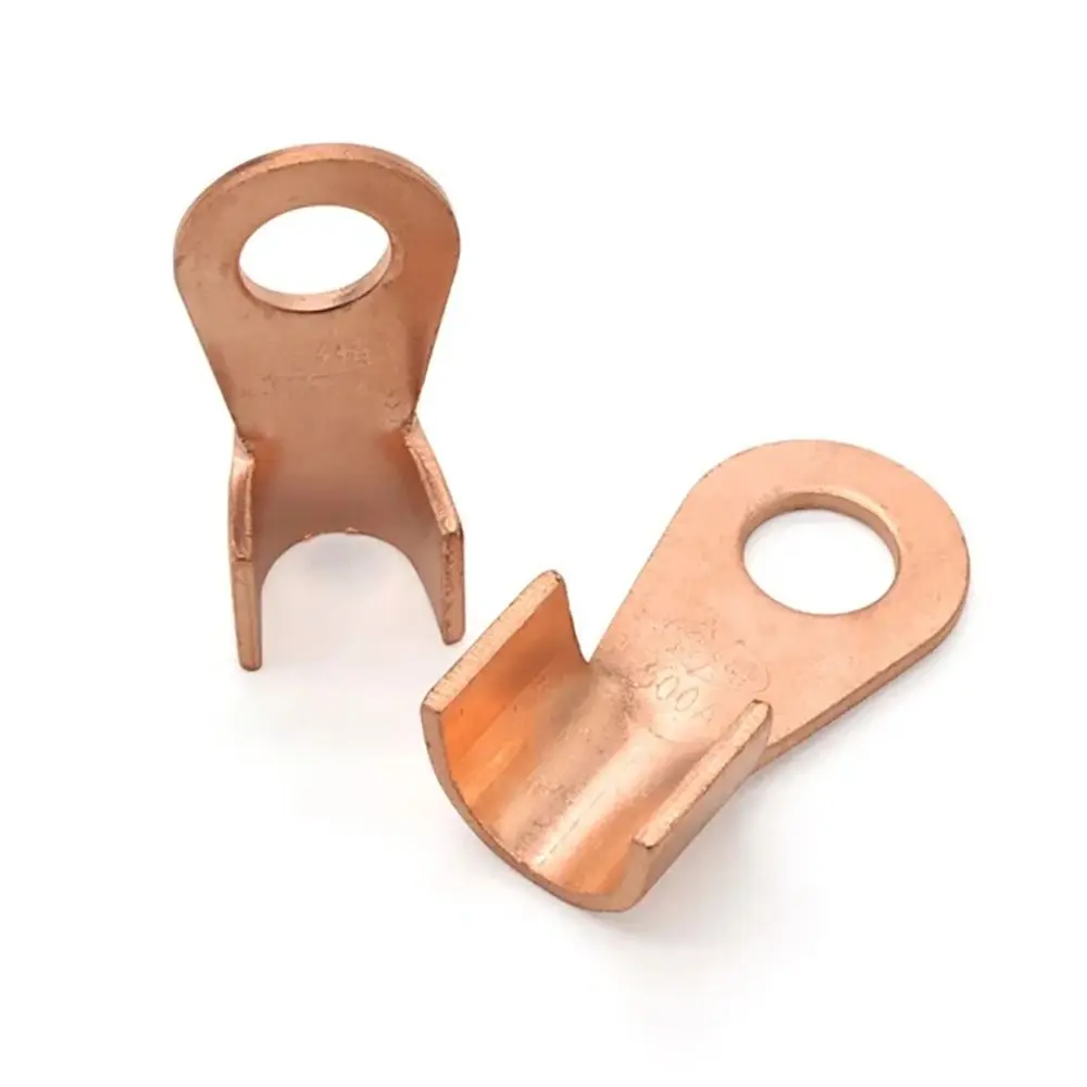 5/10Pcs OT Type OT Wire Nose Terminal Crimp Copper 10A-400A OT Cable Connector Kit 1.5-16mm2 Bolt Hole OT Lugs Ring Crimp