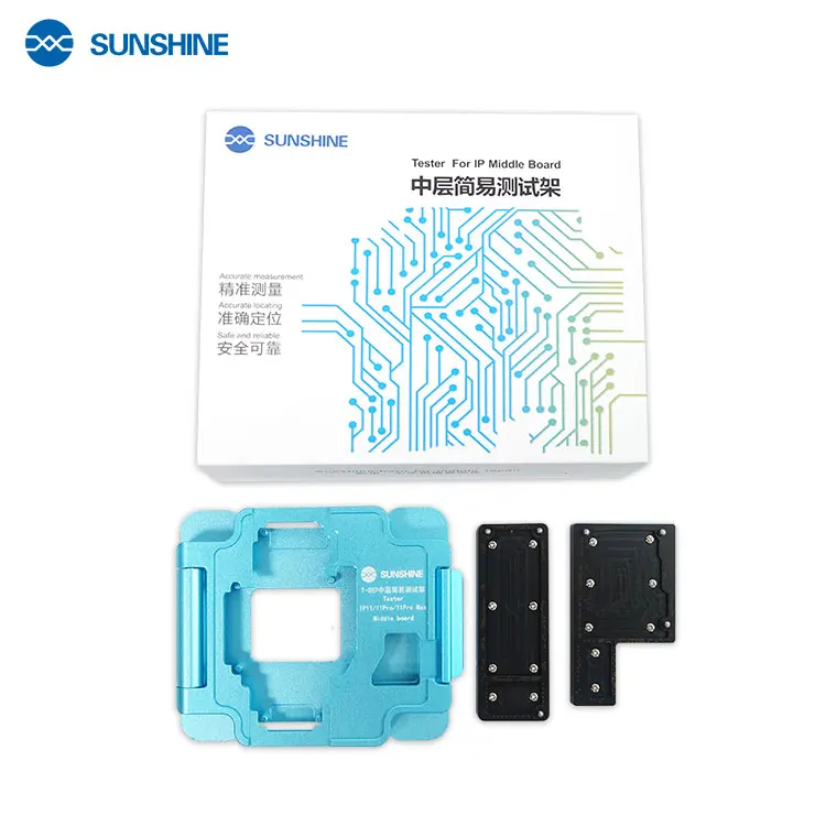 SUNSHINE T-007 IP 11 series 3 в 1 Материнская плата простой Средний тестовый стенд точное выравнивание для IP11 / IP11 Pro / IP11 Pro MAX