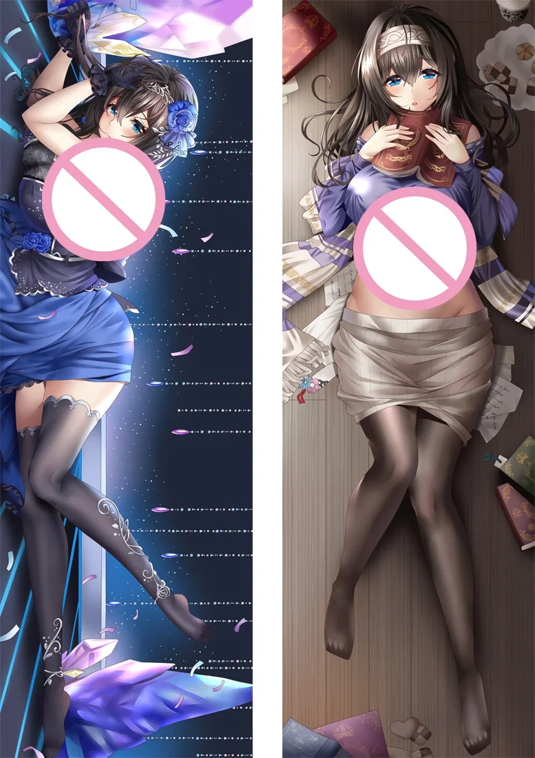 女の子のキャラクターの枕カバー,枕カバー,漫画の寝具,抱き枕