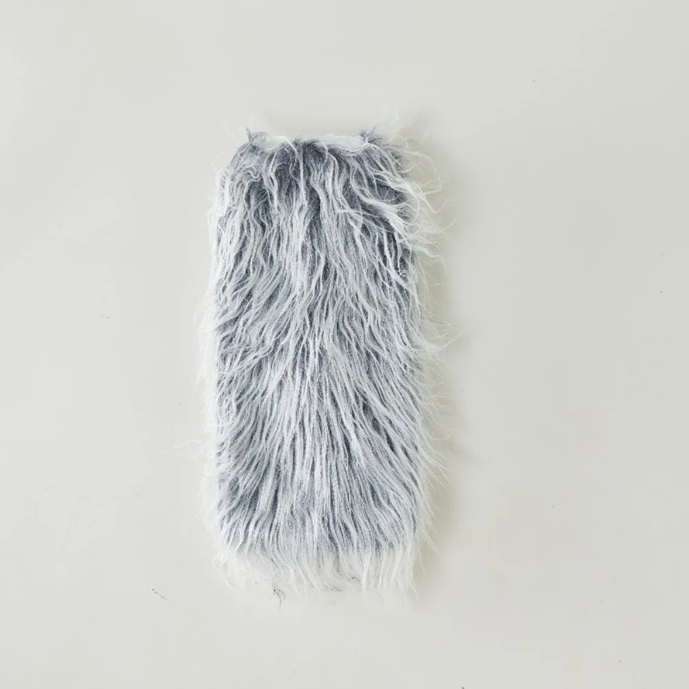 

Soft Y2K Aesthetic Faux Fur Leg Warmers Harajuku Kawaii Furry Leg Warmers Foot Cover Punk Winter Leg Coverings JK Accessories