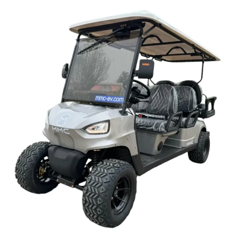 Hot Sale 300CC Gas Golf Cart 2 4 6 Seats 7500W Electric Golf Cart High Power Off-Road Hunting Car With Solar Panels