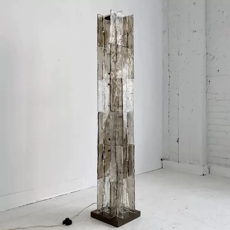 Light luxury living room glass floor lamp sales office art fashion lamps