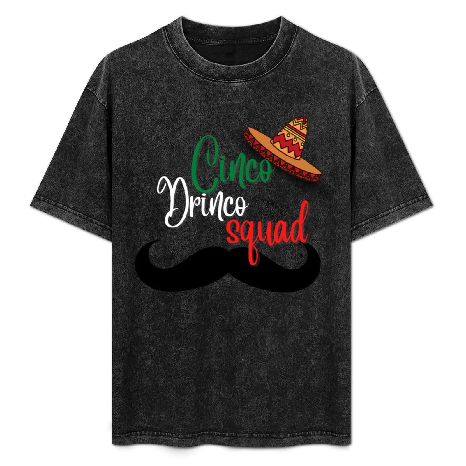 

FUNNY MAYO PARTY FIESTA DRINKING Cinco Drinko Squad T-Shirt Work Utility Casual Tee Shirt