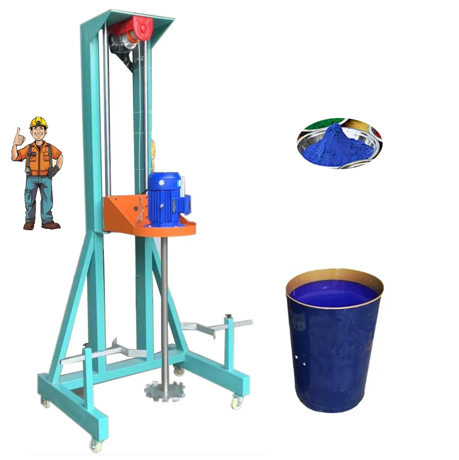 

#For For Paint Making Machine Lab High Speed Dispenser Car Paint Mixing Machine Acrylic Paint Mixer Ink Making Disperser Machine