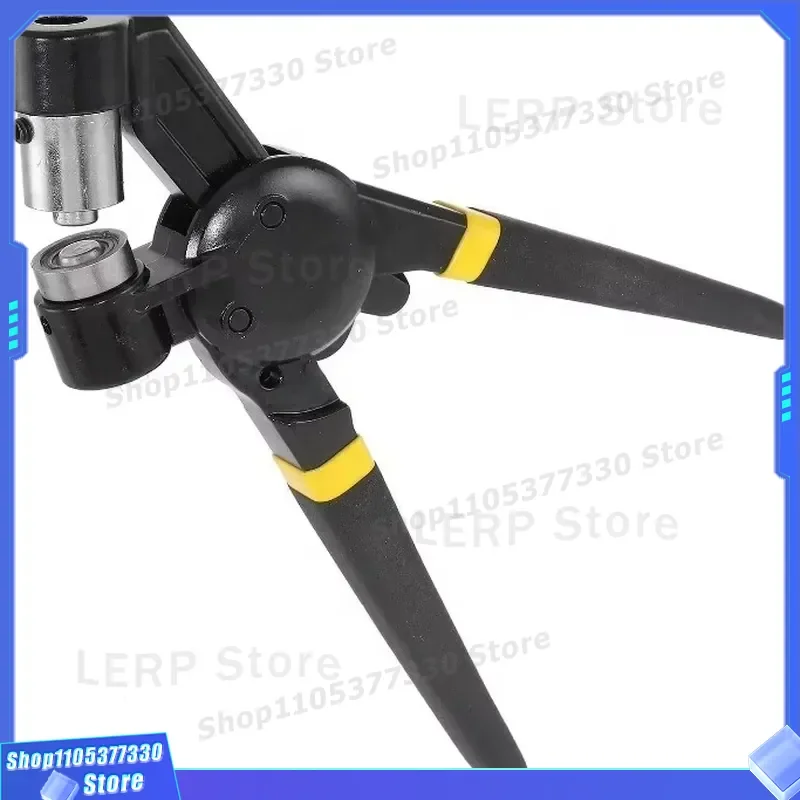 10mm Manual Leather Hole Punch Plier Portable Handheld Buttonhole Cutter Tool for Sewing Garment Bag Shoe Rivet Buckle DIY