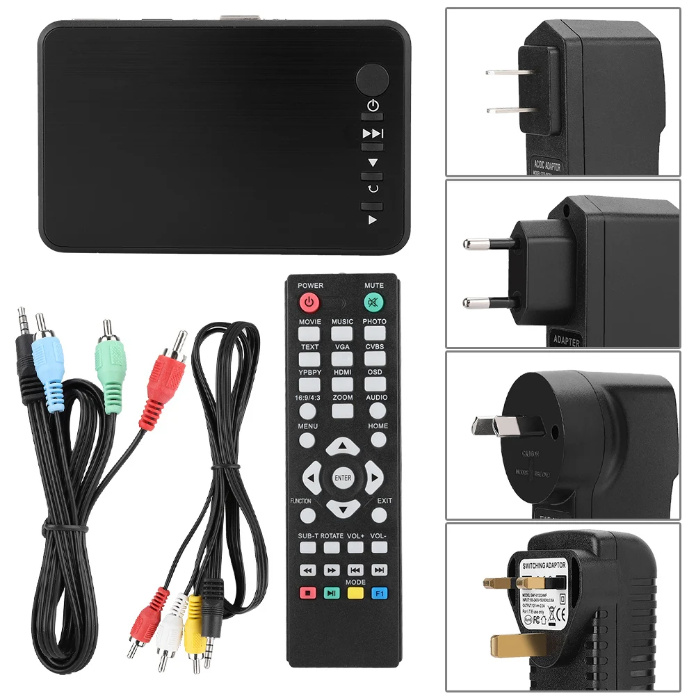 

1080P K1S 4K Mini HDMI Media Audio Video Advertising Player Hard Disk Player Media Player Center