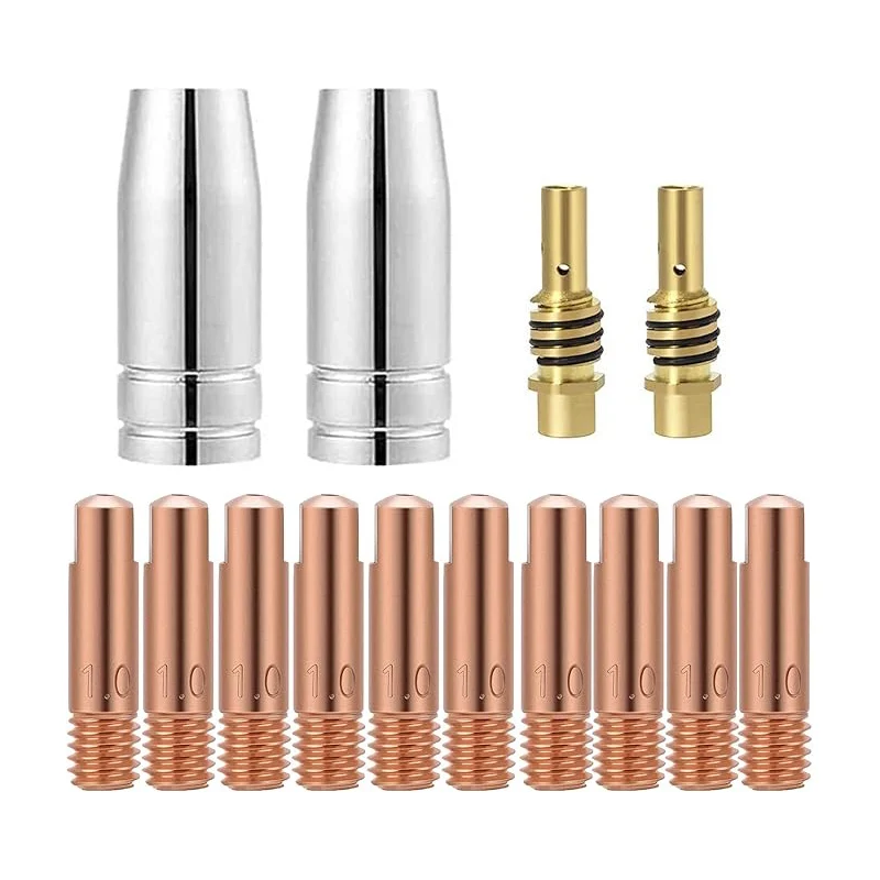 Mig Welder Head 30 Mounting Heads 0.30 inch (Approx. 76.2 cm) Contact Tips for Welding , Copper (0.07 inch (Approx. 0.1 cm)