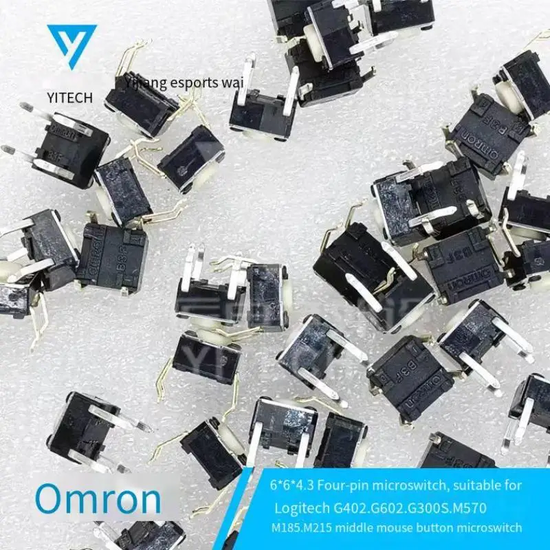 The New Omron Original B3F Lightly Touches the Microswitch Mouse Button 6*6*4.3mm Logitech G402 Middle Button G602.