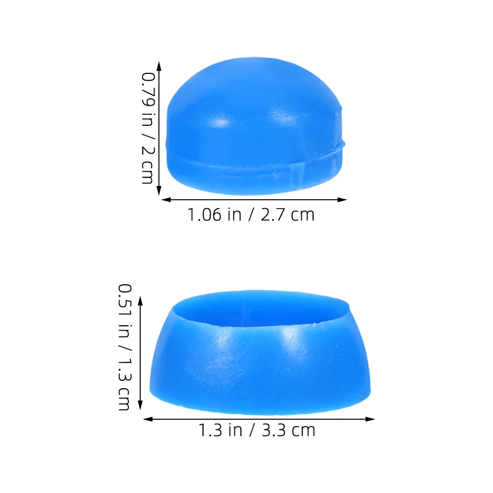 25 قطعة قبعات حماية الجوز البلاستيكية ملعب مسمار مزلاج يغطي قبعات السلامة للأطفال في الهواء الطلق معدات اللعب أغطية الجوز البلاستيكية