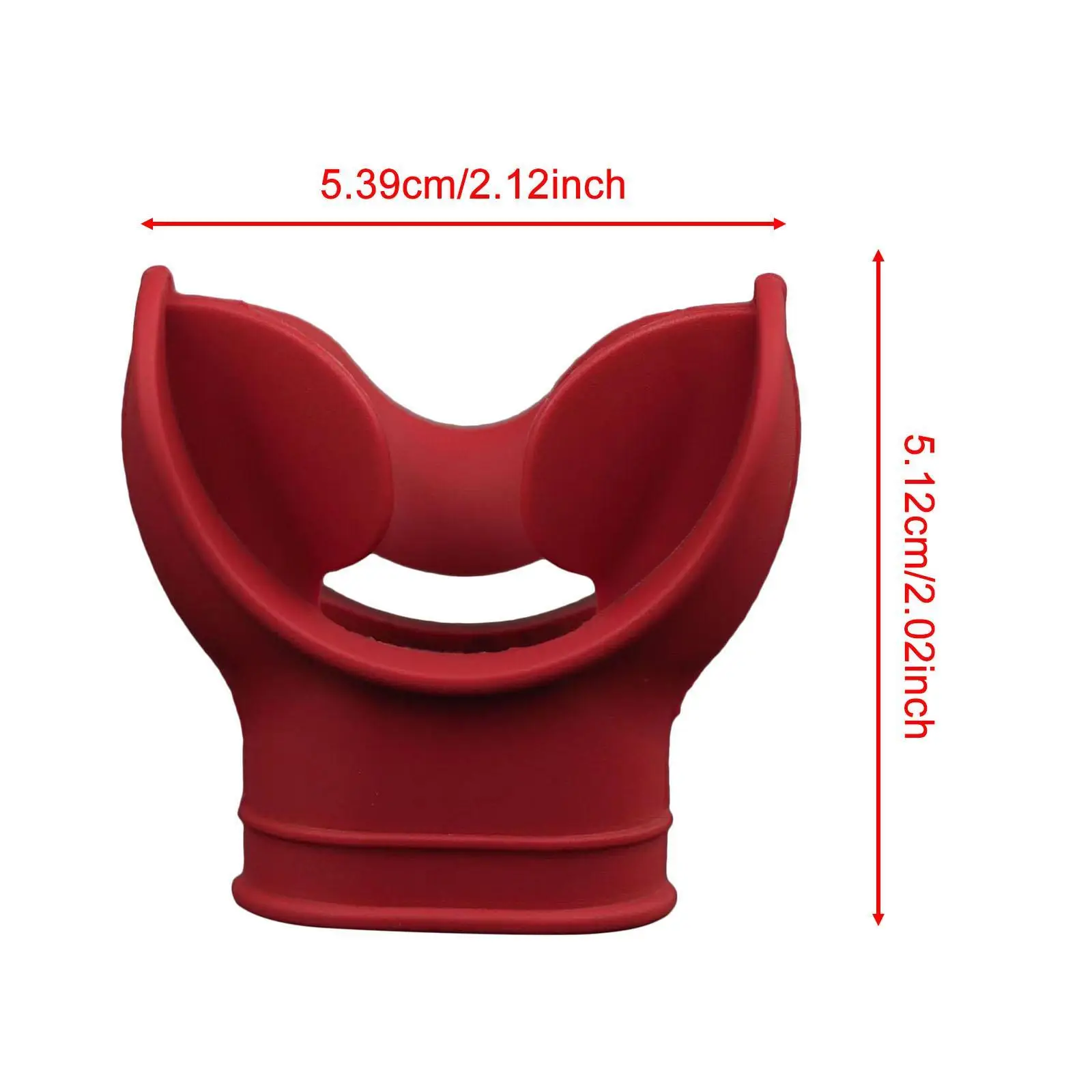 Mouthpiece Regulator selam Scuba nyaman, sesuai untuk sebagian besar Regulator standar