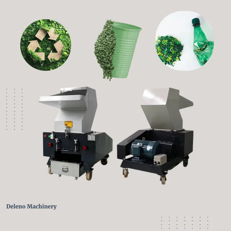 

CE Dual-Axis Automatic Granulator, Waste Crusher, Plastic Recycling Bottle Crusher