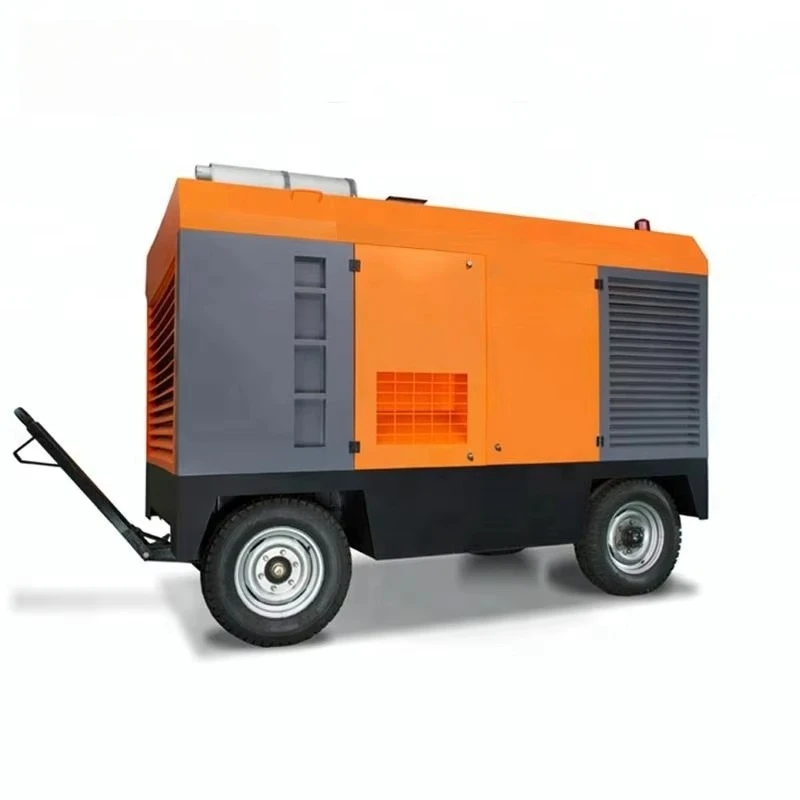 10m3/Min Diesel Driven Portable Air Compressor For Drilling And Mining