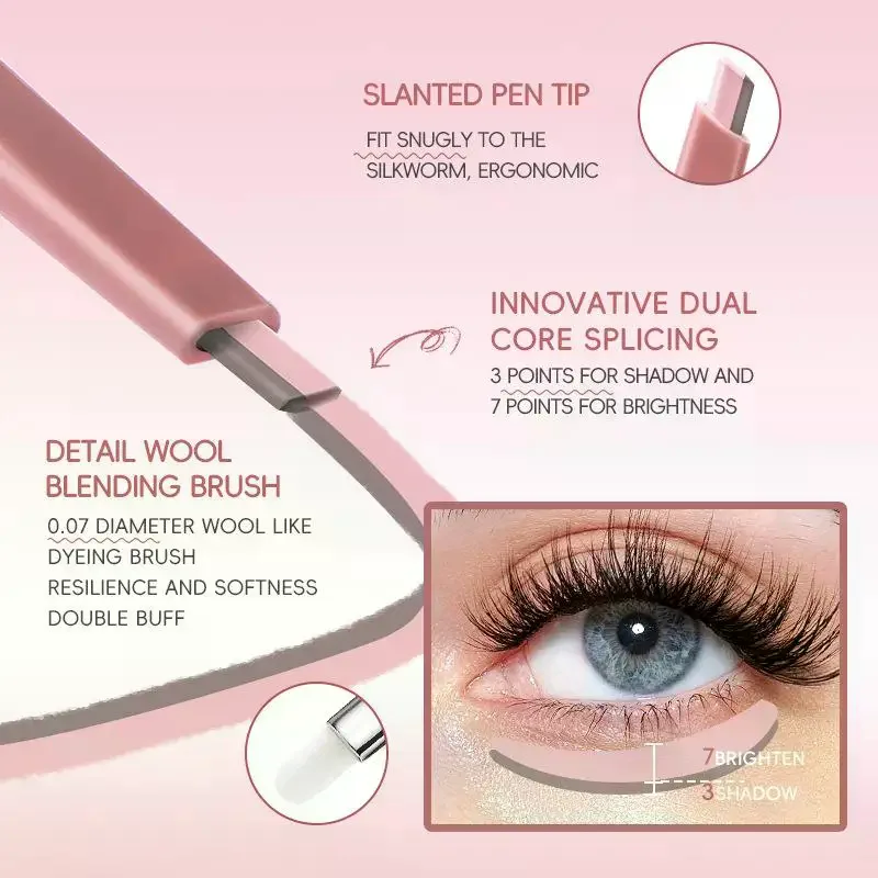 Dual Ended Aegyo Sal Eye Conto - đánh giá và giá Beauty Makeup Look