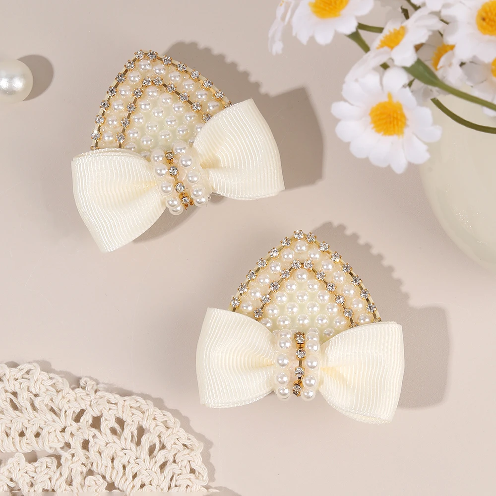 2Pcs Cat Ear Bow Ha…