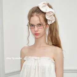 Large Intestine Hair Ring Ballet Style High-Grade Satin Fat Intestine Ring Headband Hair Accessories
