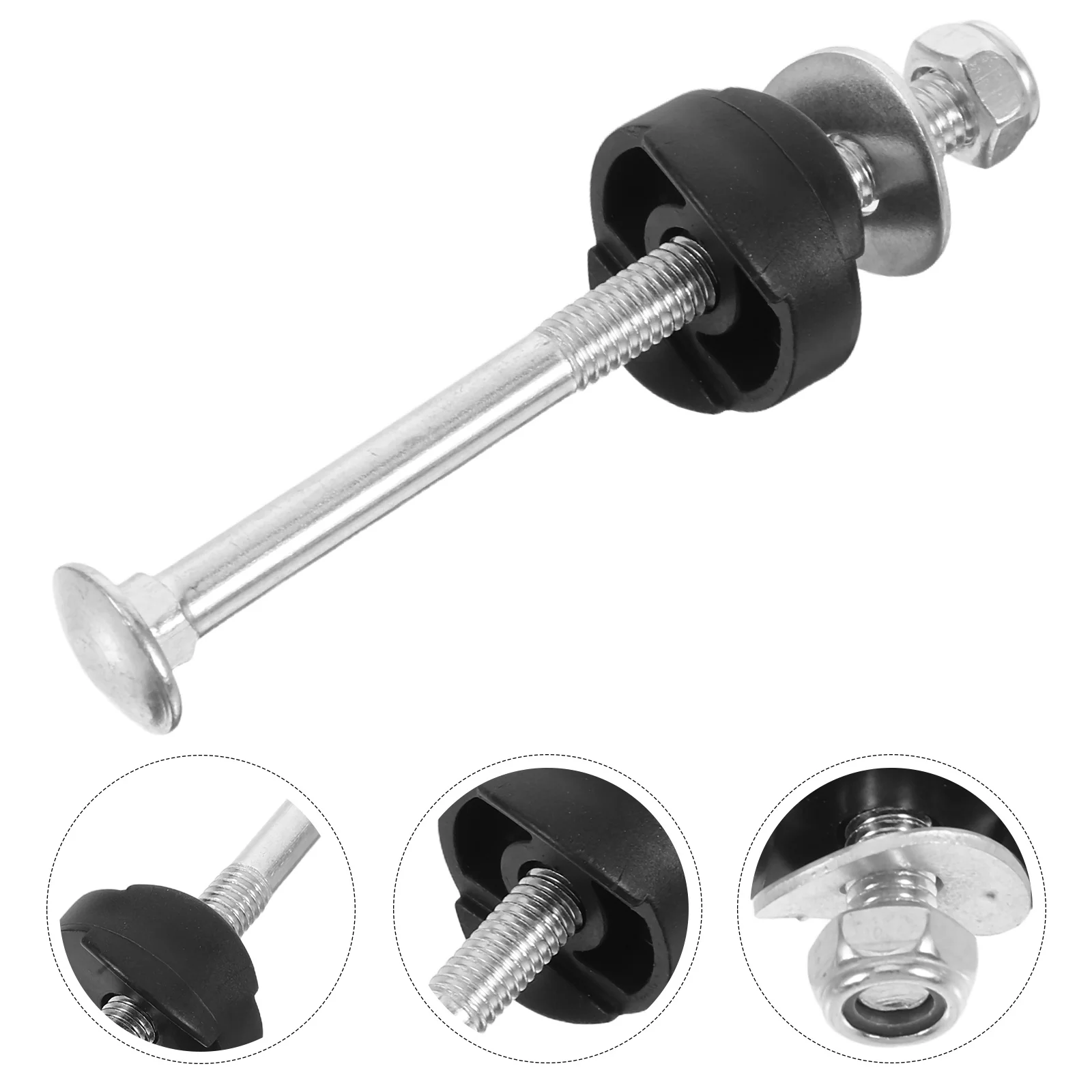 

15Sets Trampoline Screws Rust Resistant Metal Fixings for Trampoline Pole Connection Stability Tool Accessories