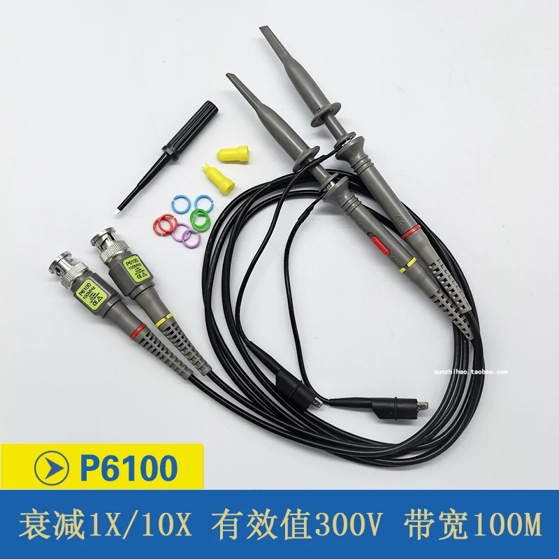 

Тестовая линия Датчик P6100 Полоса пропускания 20/40/60/100 МГц затухание 1X/10X