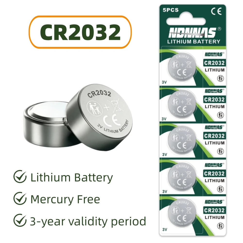 2-25PCS CR2032 3V Lithium Button Battery For Toy Calculator Car Remote Control Wrist Watch CR2032 Button Batteries Pilas CR2032