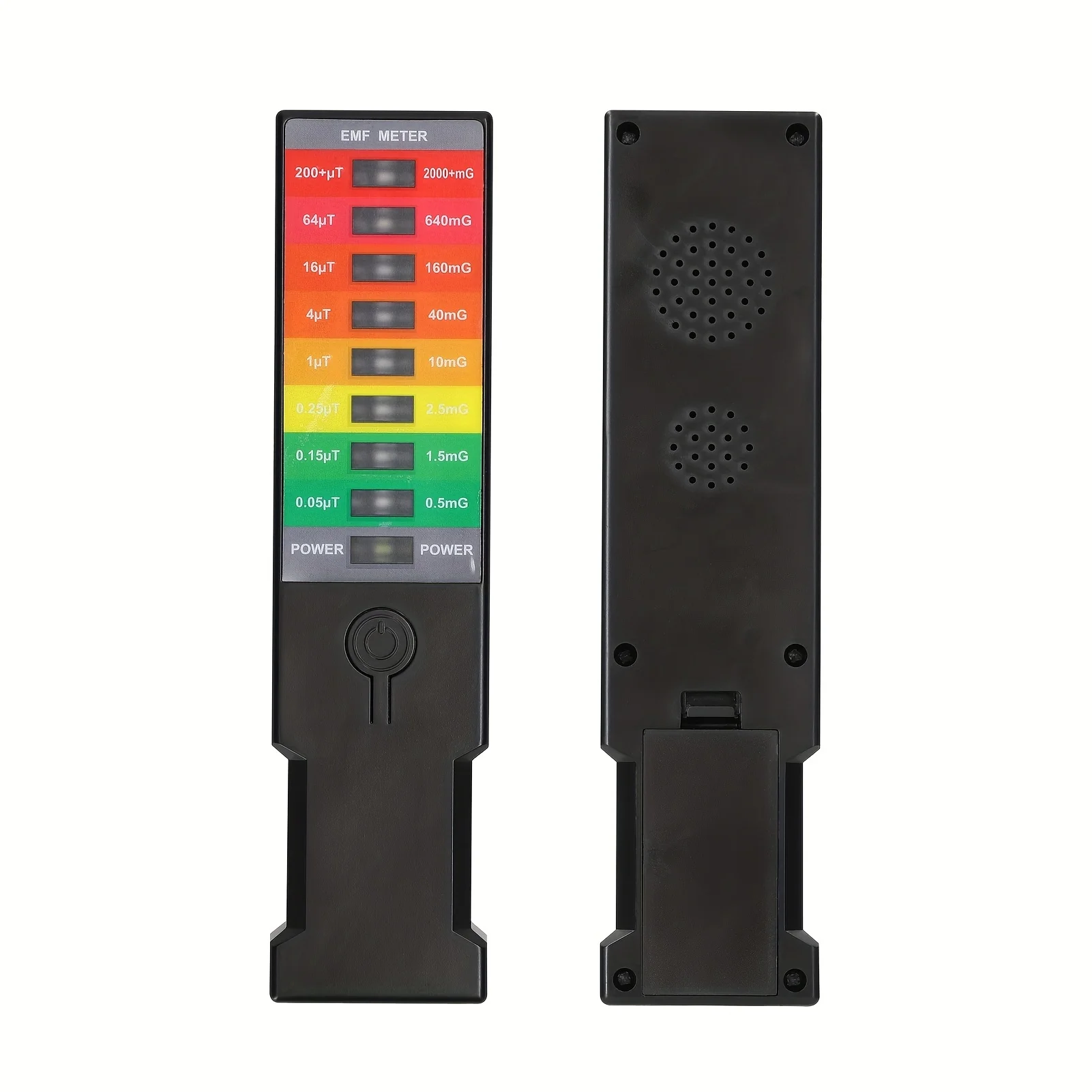 Miernik pola elektromagnetycznego EMF Gaussian Ręczny monitor pola magnetycznego Detektor elektromagnetyczny Miernik Gaussian 9LED