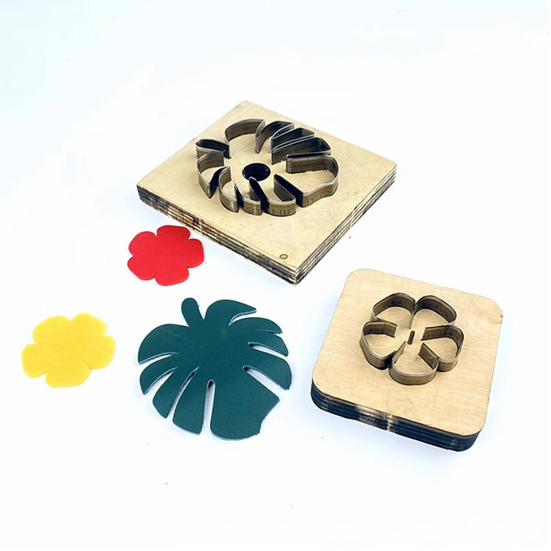 Monstera Deliciosa Design Die-Cutting Template,Punching Knife Mold,Customized Leather Die Cutting,Handmade Flower Bag Pendant