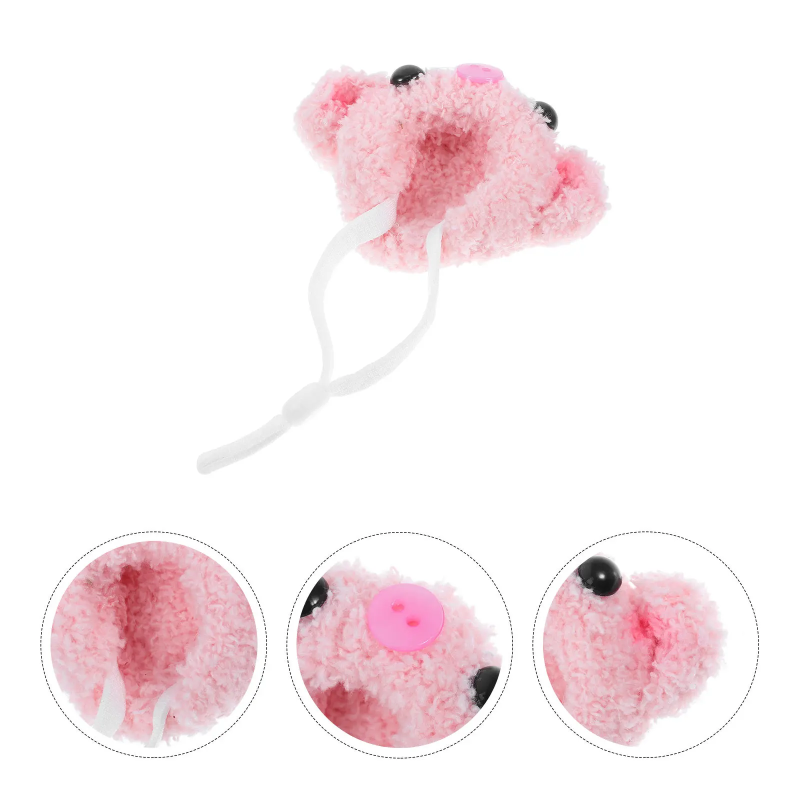 

Stylish Mini Knitted Hat for Hamsters Guinea Pigs Hedgehogs Adjustable Comfortable Fit Pet Costume Accessory Funny Animal