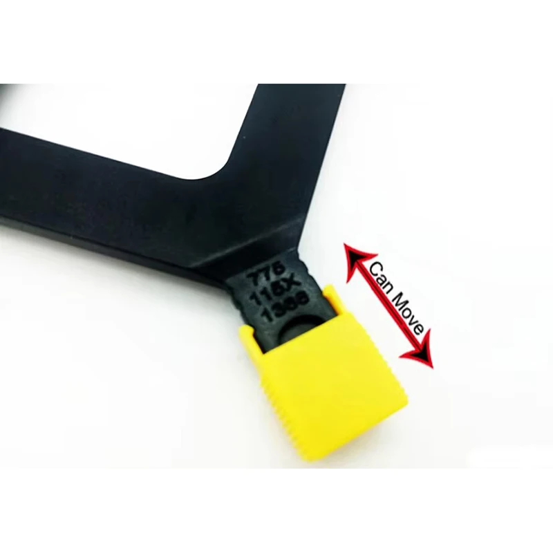 Nuovo Multi-Piattaforma di 775/1150/1155/1156/1366 CPU Backplane Desktop Del Computer Comune Piastra Posteriore CPU dispositivo di raffreddamento